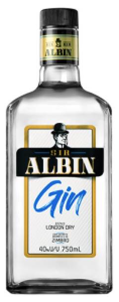 GIN SIR ALBIN LONDON DRY 750ML