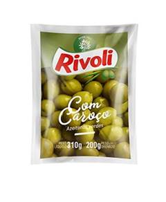 AZEITONA VERDE RIVOLI C/CAROCO 200G