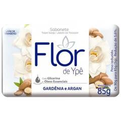 SABONETE FLOR YPE SUAVE GARDENIA E ARGAN 85G  