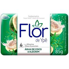 SABONETE FLOR YPE FLOR AGUA COCO ALEC 85G