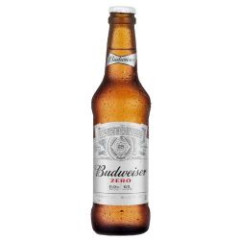 CERVEJA BUDWEISER ZERO ALC LN 330ML
