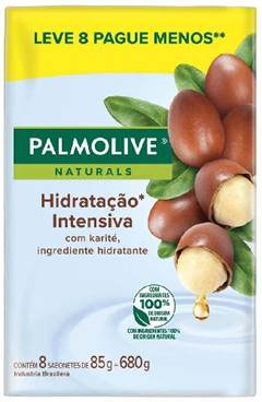 SABONETE PALMOLIVE HIDRAT INTENSIV 85GX8