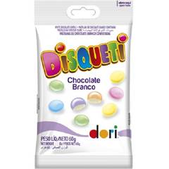 CONFEITO CHOC BCO DISQUETI 60G
