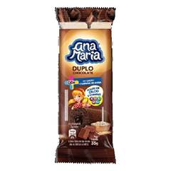 BOLINHO QD+ DUPLO CHOCOLAT ANA MARIA 35G