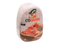 EMBUTIDO SUINO COZIDO OVAL COGRAN 3,3KG