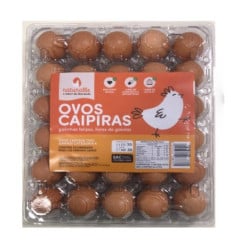 OVOS CAIPIRAS NATURELLE C/30UND