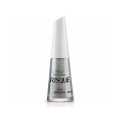 ESMALTE RISQUE GLITTER MIL PURPURIN 8ML