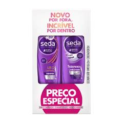 KIT SH325ML+COND325ML SEDA LISO PERFEITO