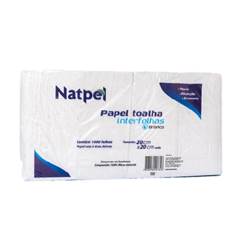 PAPEL TOALHA INT NATPEL BCO 20X20 1000FL
