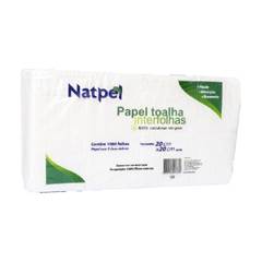 PAPEL TOALHA INT NATPEL VRG 20X20 1000FL