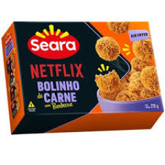 BOLINHO DE CARNE SUINA SEARA COM BARBECUE 270G
