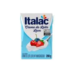 CREME DE LEITE LEVE 10% GORD ITALAC 200G