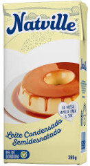 LEITE CONDENSADO NATVILLE SEMI DESNATADO 395G