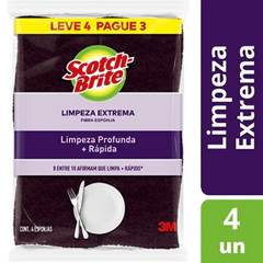 ESPONJA SCOTCH EXTREMA C/4  