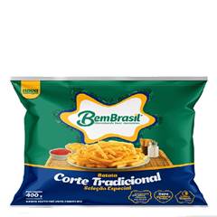 BATATA TRADICIONAL 9MM BEM BRASIL 400G
